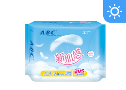 ABC新肌感日用纖薄衛(wèi)生巾10片(含KMS健康配方)-KX11
